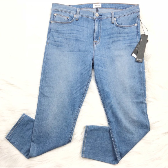 Hudson Jeans Tally Midrise Skinny Crop Size 32 New